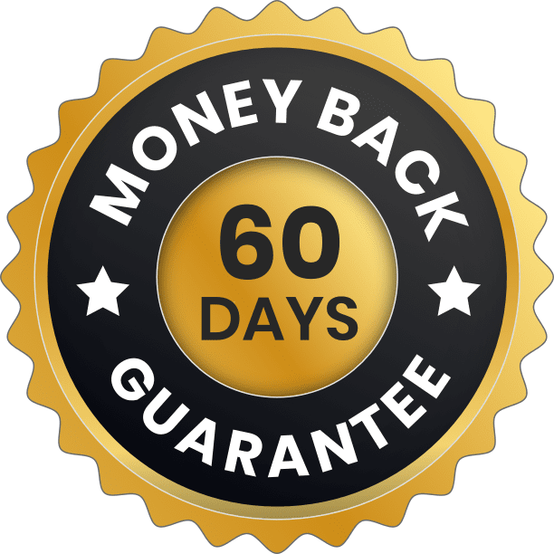 CelluCare 60-day money back guarantee badge